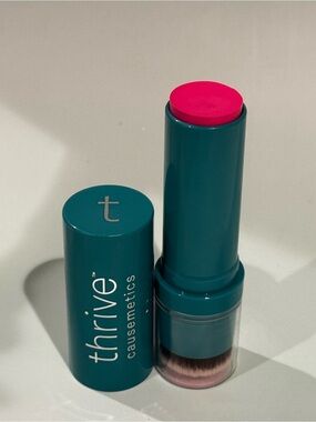 thrive causemetics Vibrant Hot Pink Multi-Use Blush Stick